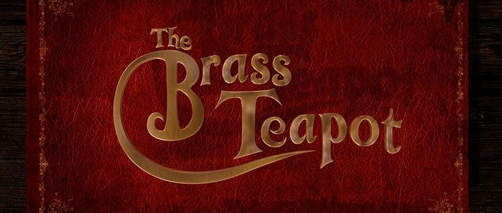 Title screen of The Brass Teapot