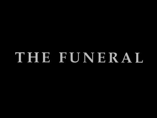Title screen of The Funeral