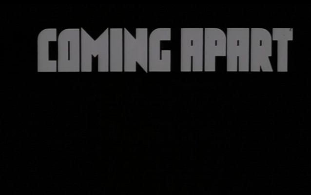 Title screen of Coming Apart