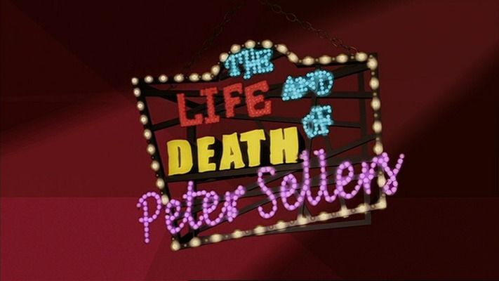 Title screen of The Life and Death of Peter Sellers