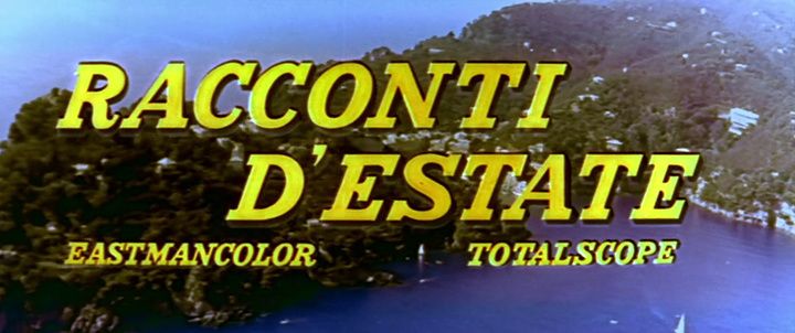Title screen of Racconti d'estate