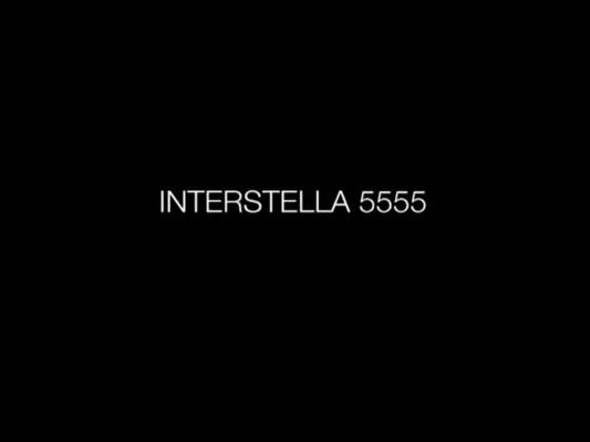 Title screen of Interstella 5555: The 5tory of the 5ecret 5tar 5ystem