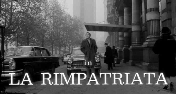 Title screen of La rimpatriata