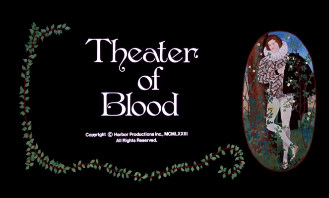 Title screen of Theater of Blood