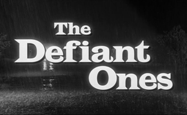 Title screen of The Defiant Ones
