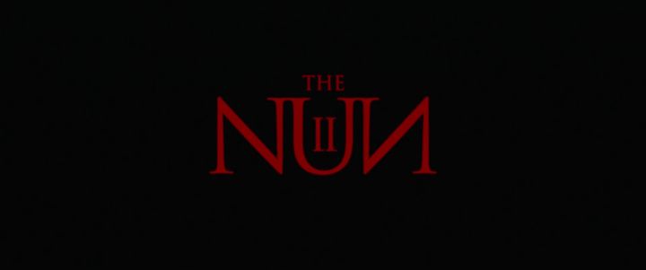 Title screen of The Nun II