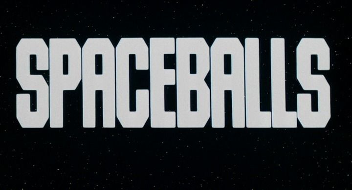 Title screen of Spaceballs