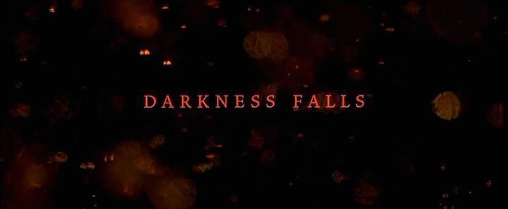 Title screen of Darkness Falls