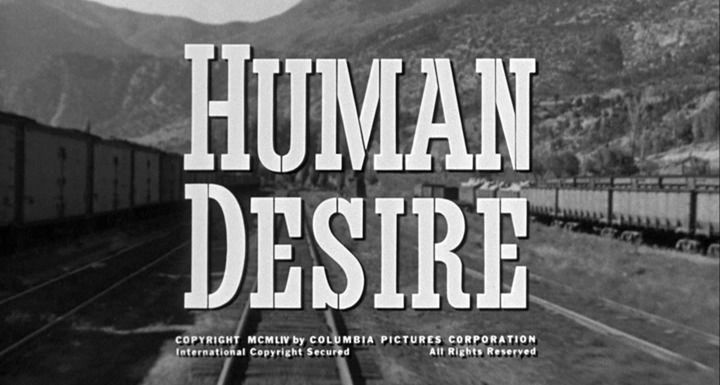 Title screen of Human Desire