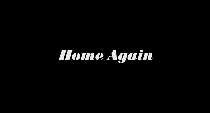 Title screen of Home Again