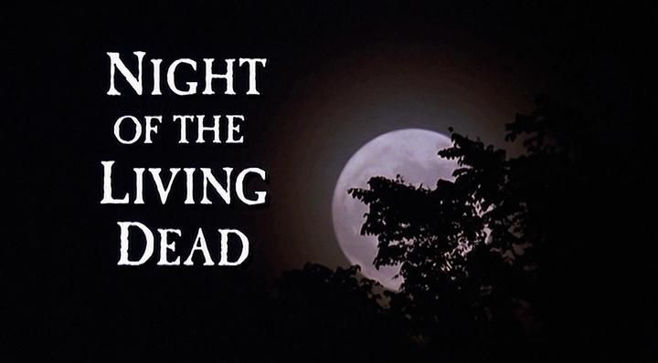 Title screen of Night of the Living Dead