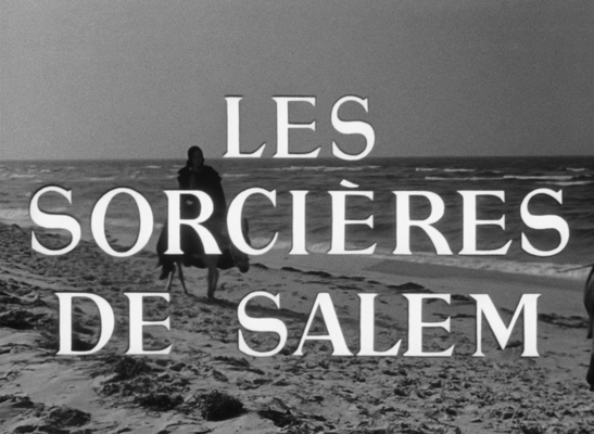 Title screen of Les sorcières de Salem