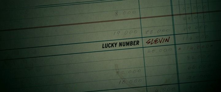 Title screen of Lucky Number Slevin