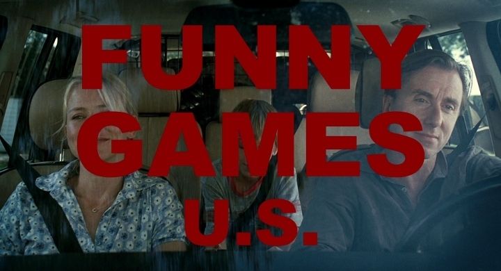 Title screen of Funny Games U.S.