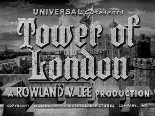Title screen of Tower of London