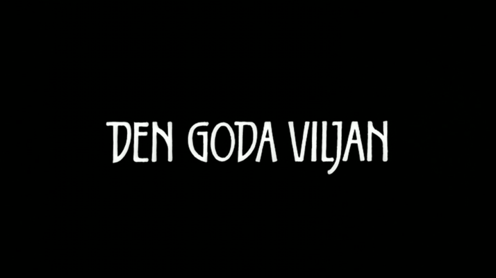 Title screen of Den goda viljan