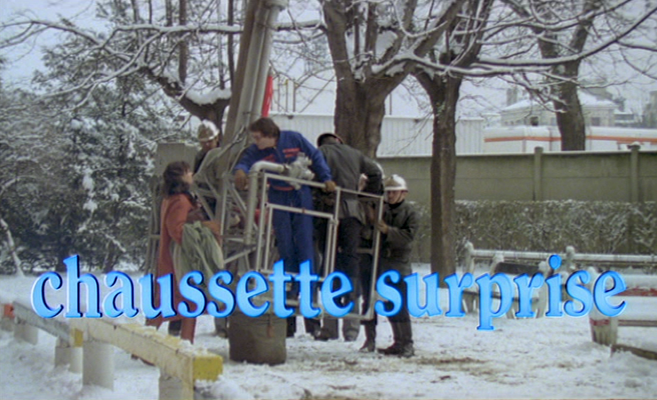 Title screen of Chaussette surprise