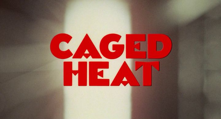 Title screen of Caged Heat