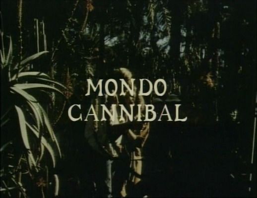 Title screen of Mondo cannibale