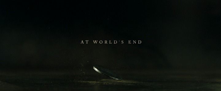 Title screen of Pirates of the Caribbean: At World's End