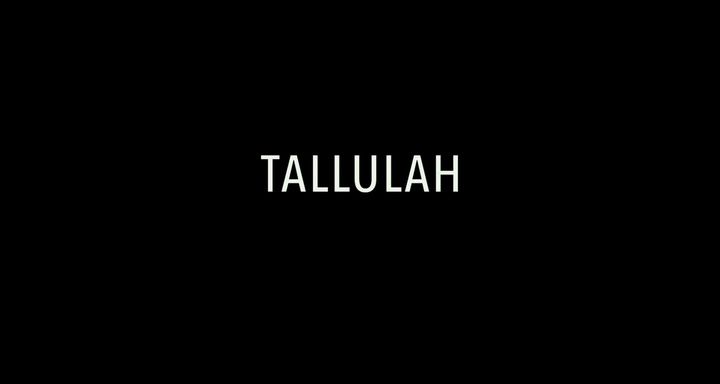 Title screen of Tallulah