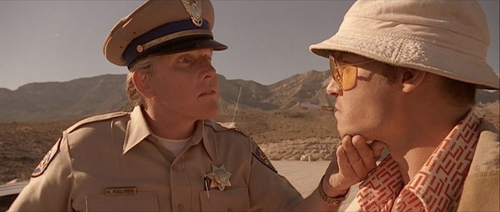 Shot from Fear and Loathing in Las Vegas