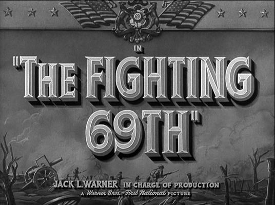 Title screen of The Fighting 69th