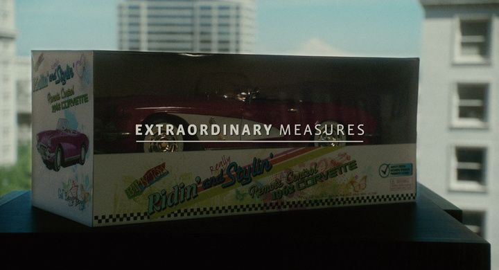 Title screen of Extraordinary Measures
