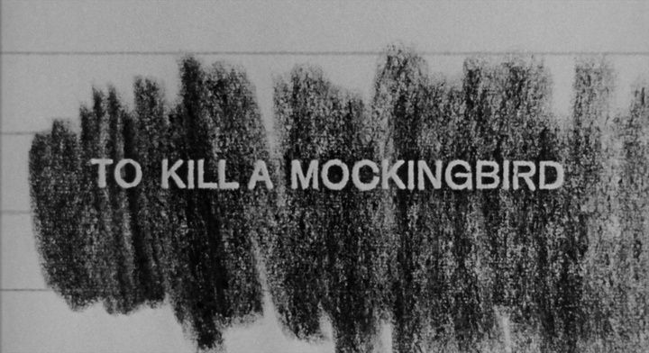 Title screen of To Kill a Mockingbird