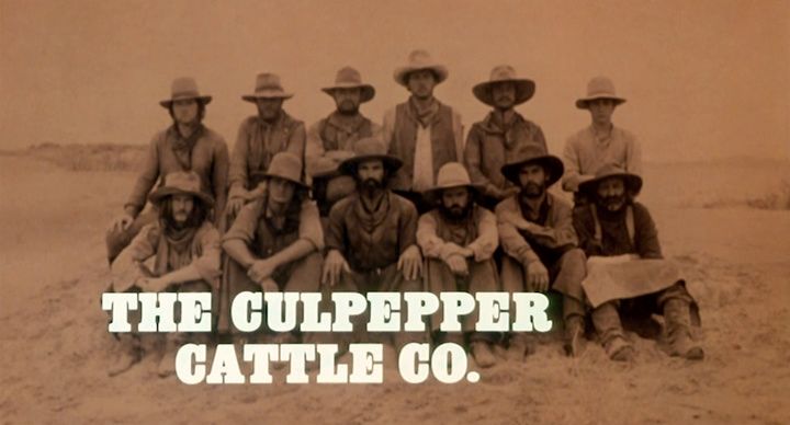 Title screen of The Culpepper Cattle Co.