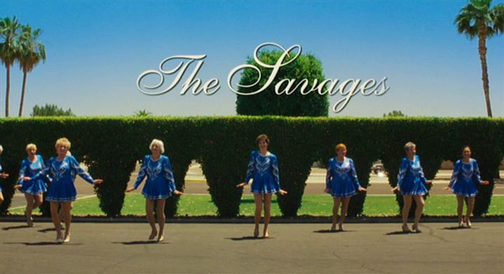 Title screen of The Savages