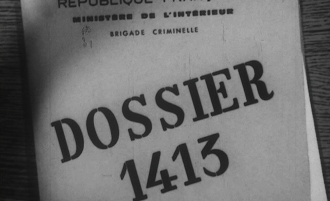 Title screen of Dossier 1413