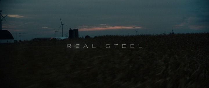 Title screen of Real Steel