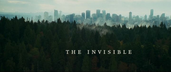 Title screen of The Invisible