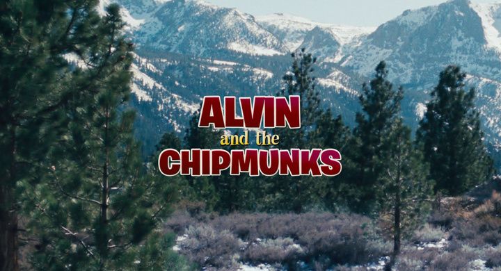 Title screen of Alvin and the Chipmunks