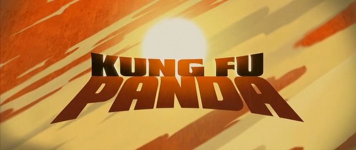 Title screen of Kung Fu Panda