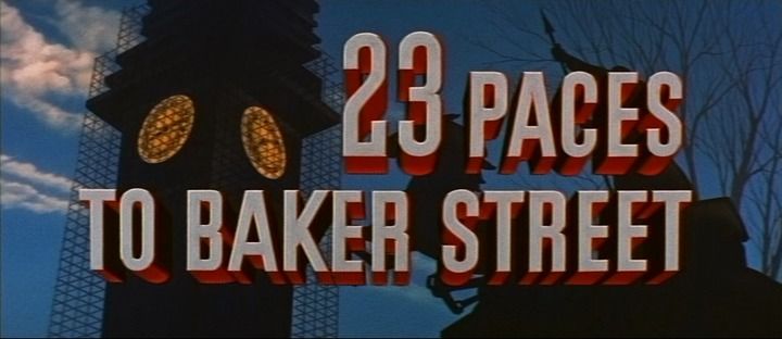 Title screen of 23 Paces to Baker Street