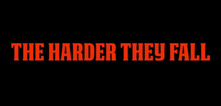Title screen of The Harder They Fall
