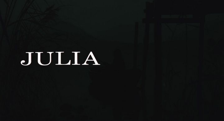 Title screen of Julia