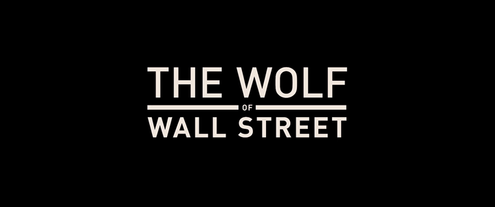 Title screen of The Wolf of Wall Street