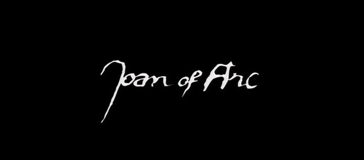 Title screen of Joan of Arc
