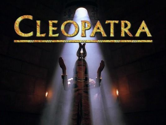 Title screen of Cleopatra