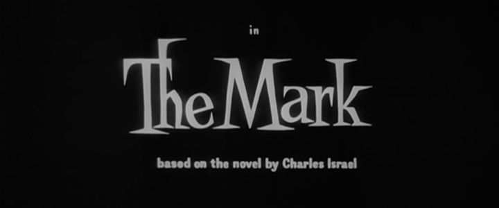 Title screen of The Mark