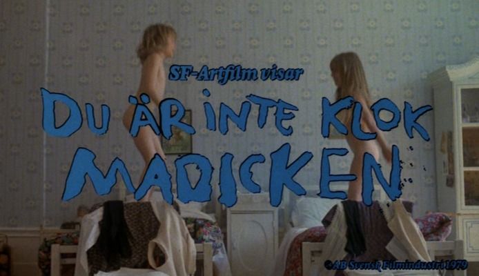 Title screen of Du är inte klok, Madicken
