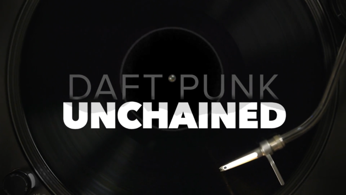 Title screen of Daft Punk Unchained