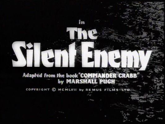 Title screen of The Silent Enemy