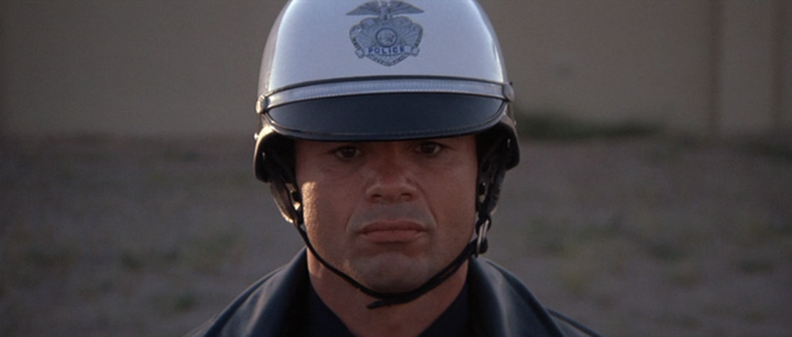 Shot from Electra Glide in Blue