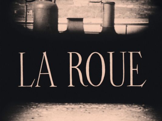 Title screen of La roue