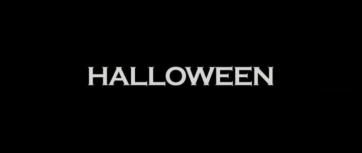 Title screen of Halloween