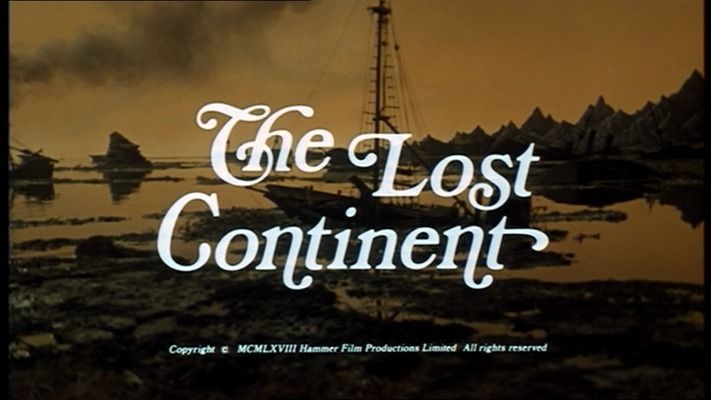 Title screen of The Lost Continent